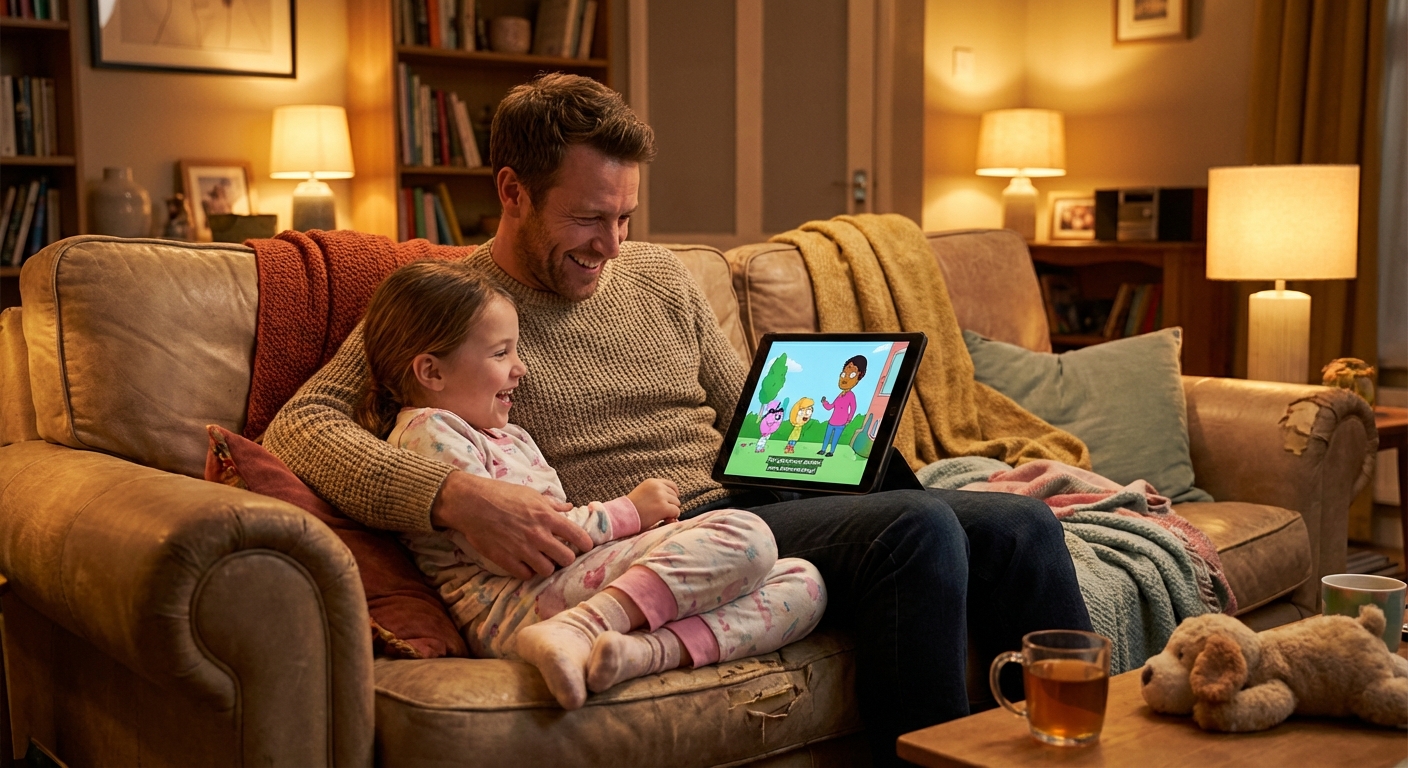 パパと娘の英語学習